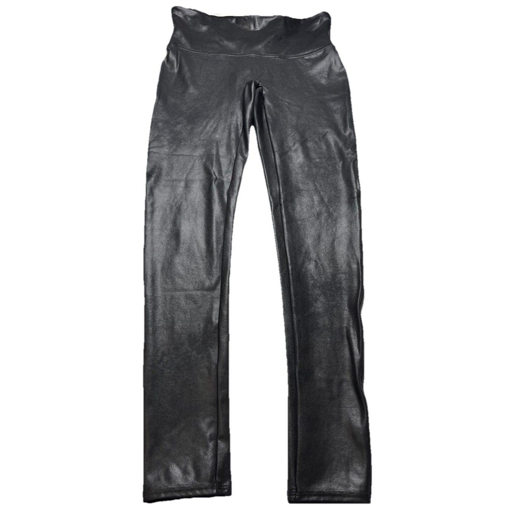 Women's Spanx Faux Leather Leggings - Size L